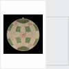 Astrolabe: plate with dela hire projection by Nicolas Bion