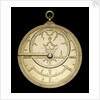 Astrolabe: mounted obverse by unknown
