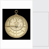 Astrolabe: mounted obverse by unknown