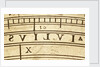 Astrolabe: detail of inscription 'julius' in reverse by unknown