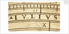 Astrolabe: detail of inscription 'julius' by unknown