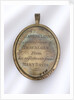 Locket; reverse by unknown