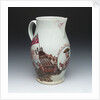 Jug with a portrait of Admiral Edward Boscawen (1711-61) by unknown