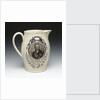 Jug with a portrait of Vice-Admiral Horatio Nelson (1758-1805) by Thomas Baddeley