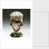 Sifter with a portrait of Admiral Sir George Brydges Rodney (1719-1792) by unknown
