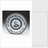English delftware plate by unknown