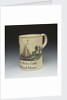 Creamware mug by unknown