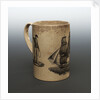 Creamware mug by unknown
