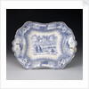 Tureen and cover in 'Arctic Scenery' pattern by unknown