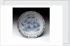 Delftware ship bowl by Unknown