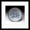 Delftware ship bowl by Unknown