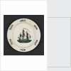 Creamware plate by unknown