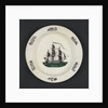 Creamware plate by unknown