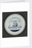 Dutch delftware plate by unknown