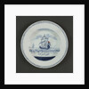 Dutch delftware plate by unknown