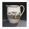 Creamware jug by Unknown