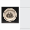 Creamware plate by Worthington