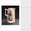Earthernware jug by unknown