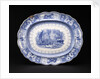 Meat dish in 'Arctic Scenery' pattern by unknown