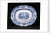 Meat dish in 'Arctic Scenery' pattern by unknown