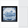English delftware tile by unknown