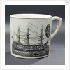 Creamware mug by unknown