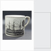 Creamware mug by unknown