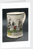 Creamware mug by unknown