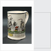 Creamware mug by unknown