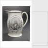 Horatio Nelson creamware jug by unknown