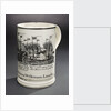 Creamware mug by unknown