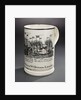 Creamware mug by unknown