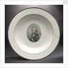 Creamware plate by Worthington