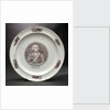 Creamware plate by unknown