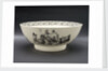 Creamware punch bowl by unknown