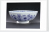 Delftware ship bowl by unknown