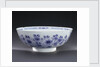 Delftware ship bowl by unknown