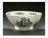 Creamware bowl by unknown