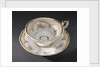 Cup and saucer, part of a teaset said to have been used by Emma, Lady Hamilton by unknown