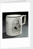 Creamware mug by unknown