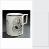 Creamware mug by unknown