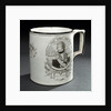 Creamware mug by unknown