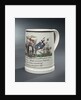 Creamware mug by Unknown
