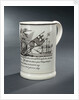 Creamware mug by Unknown