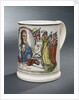 Creamware mug commemorating Vice-Admiral Horatio Nelson (1758-1805) by unknown