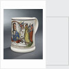 Creamware mug commemorating Vice-Admiral Horatio Nelson (1758-1805) by unknown