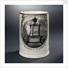 Creamware mug by unknown