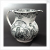 Earthenware jug by unknown
