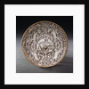Earthenware saucer by unknown