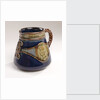 Milk jug commemorating the Trafalgar centenary by Doulton & Co. Ltd.